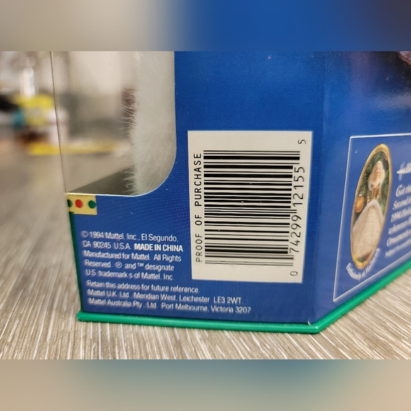 1994 Vintage & Rare Happy Holidays Barbie Special Edition Mattel #12155 - Picture 11 of 15